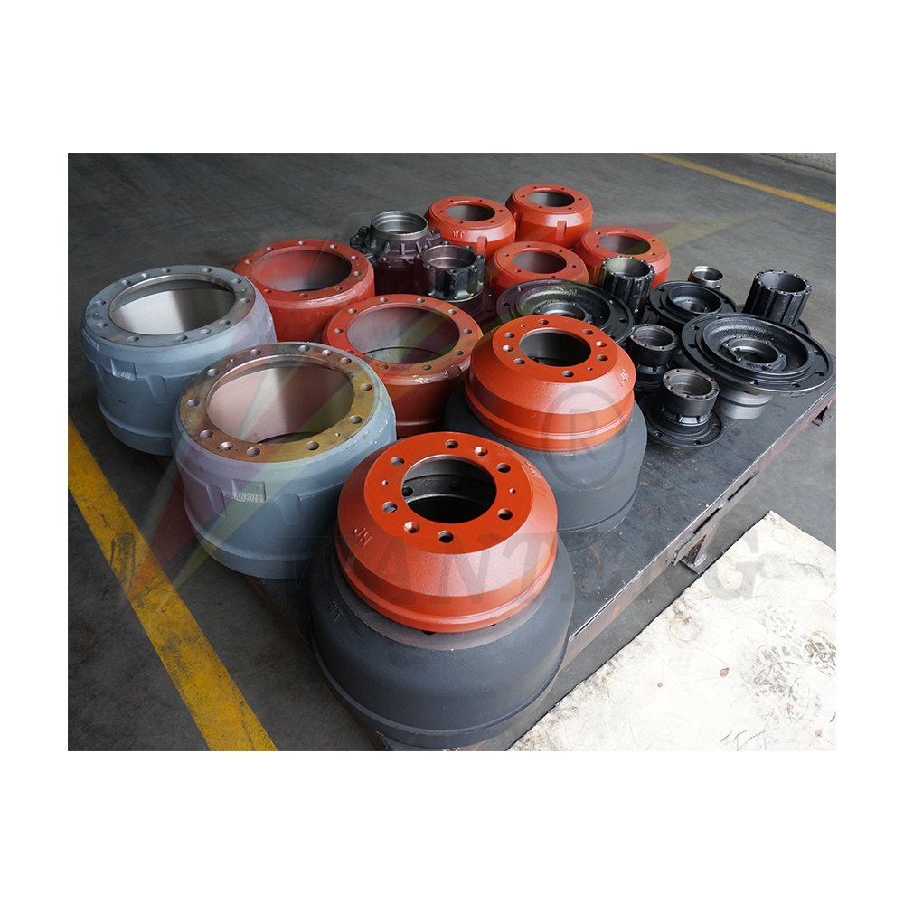 Factory Supply Heavy Semi Truck Brake Drums for Semi-Trailer Axle